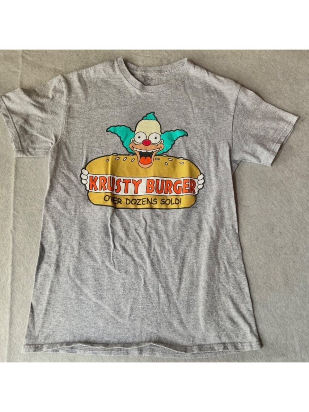 Graphic T-Shirts: Krusty Burger & Pink Floyd Wish You Were Here Size S Lot of 2 - Picture 5 of 11